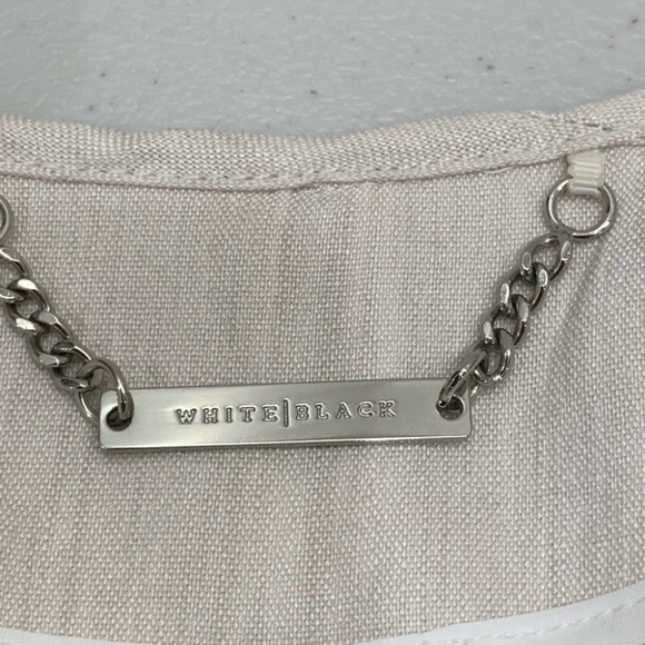 White House Black Market WHBM Asymmetrical Crop Jacket Blazer - Picture 7 of 10